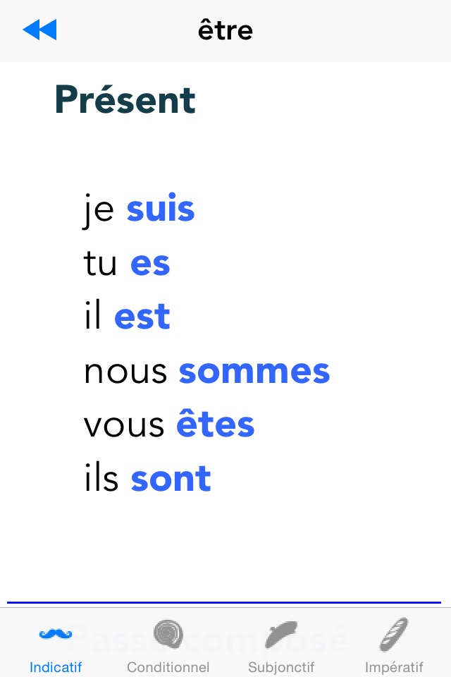 Les Conjugaisons Françaises: The Basics screenshot 3