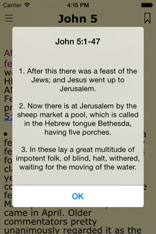 Harmony of the Gospels (Bible Commentaries with KJV Verses) screenshot 2