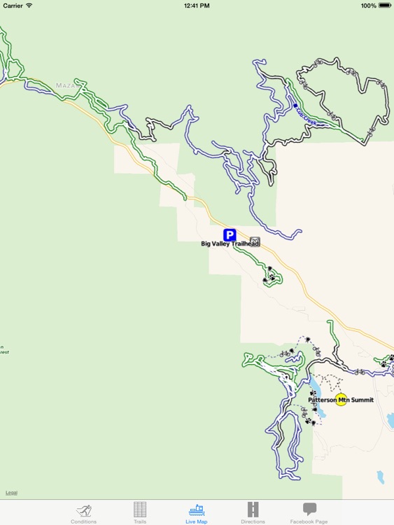 Methow Trails Grooming Report for iPad