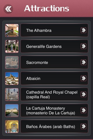 Granada Offline Travel Guide screenshot 3
