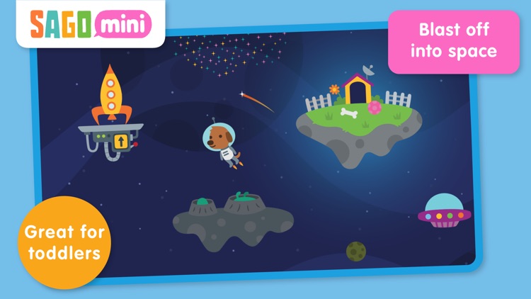 Sago Mini Space Explorer screenshot-0