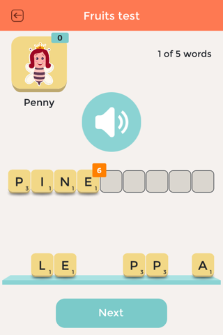 Spelling Tiles screenshot 3