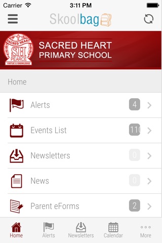 Sacred Heart Primary School Pearce - Skoolbag screenshot 3
