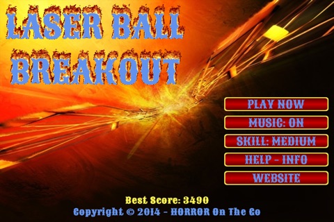 Laser Ball Breakout screenshot 3