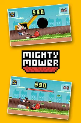 Game screenshot Mighty Mower – the retro 8 bit game adventure of extreme mowing apk