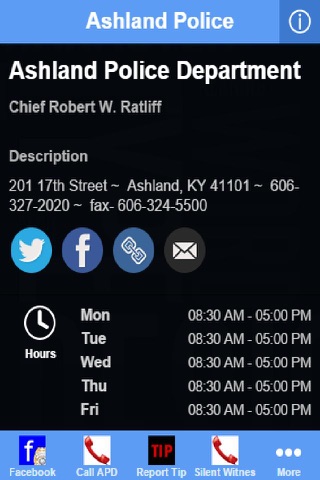 Ashland Police Department screenshot 2