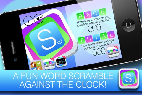 Scramble - Unscramble the words and beat the clock screenshot 3