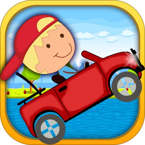 A Red Car Fast Jumping - Race Your Way Into The Top In A Speed Game For Boys