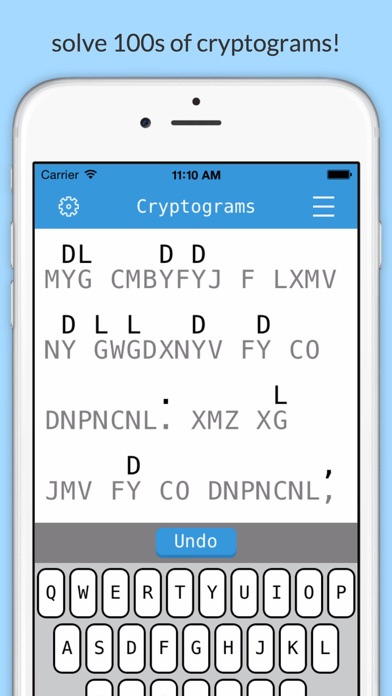 Cryptograms screenshot 1