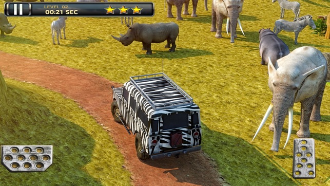 3D Safari Parking Free - Realistic Lion, Rhino, Elephant, an(圖3)-速報App