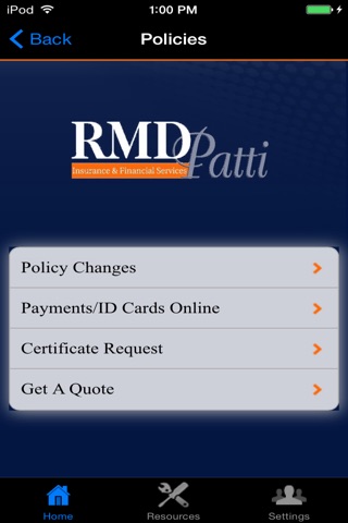 RMD Patti Insurance screenshot 3