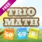 The math game TrioMath lets you challenge your friends in mathematics