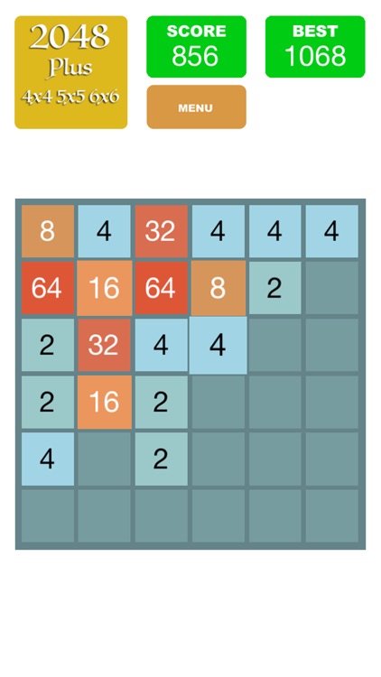 2048 Plus 4x4 5x5 6x6