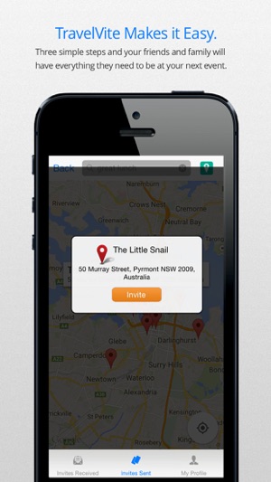 TravelVite — Invite Friends & Family to Any Location for You(圖1)-速報App