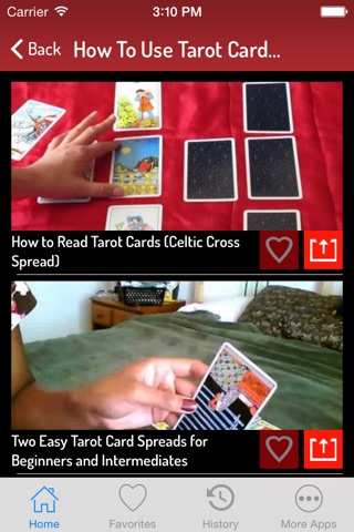 Tarot Guide - How To Use screenshot 2