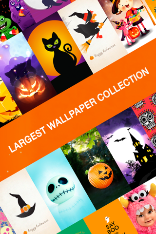 Halloween HD Wallpapers ® - Spooky & Scary background of Jack-o’-lantern, costumes, pumpkin, candies, ghost & zombie screenshot 3