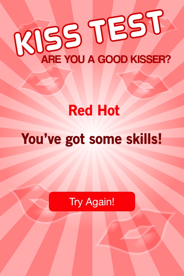 Kiss Test - Are You a Good Kisser? screenshot 2