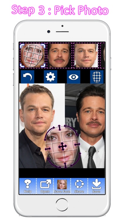 Copy paste face - photo editor
