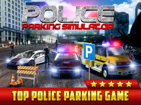 Police Car Parking Simulator Game - АвтомобильГонки ИгрыБесплатно на iPad