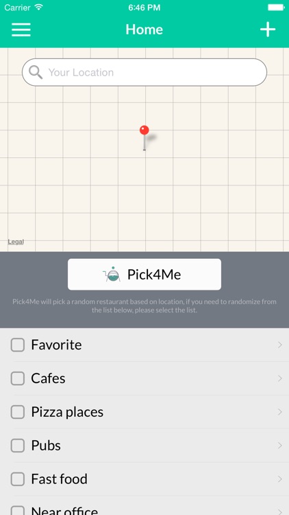 pick4me - Finding Restaurants & Food