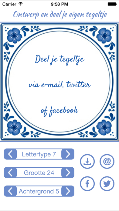 How to cancel & delete Delfts Blauw Tegeltje 4Free from iphone & ipad 3