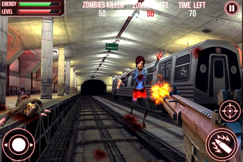 Subway Zombie Attack screenshot 2