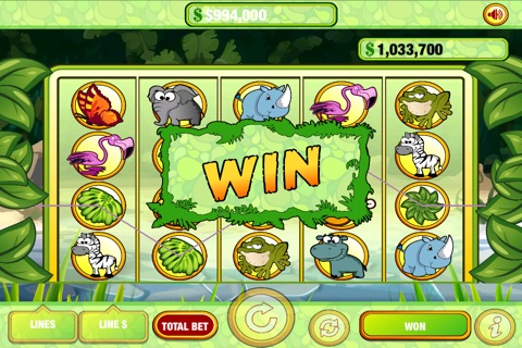 African Safari Vacation Slot Machine Frenzy screenshot 3