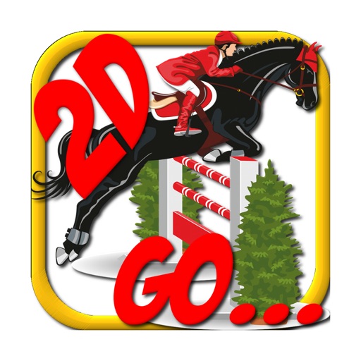 Horses Show Jumping 2D Icon