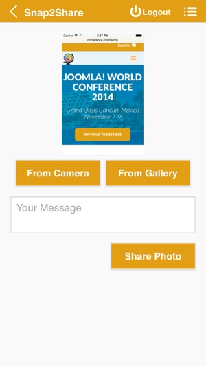 Joomla! World Conference 2014(圖5)-速報App