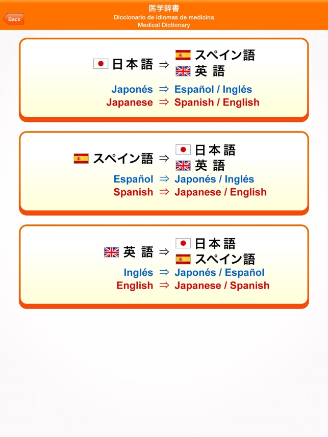 Medi Pass  Español・Inglés・Japonés　Dictionario de idiomas de (圖4)-速報App