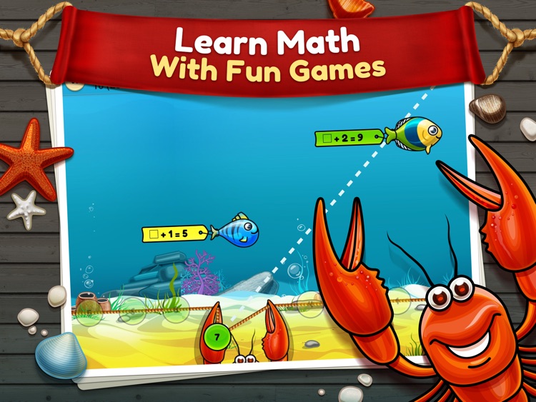 Turbo Math - Pirate Challenge Game: Educational App For Kindergarten, First, Second, Third and Fourth Grade Kids screenshot-0