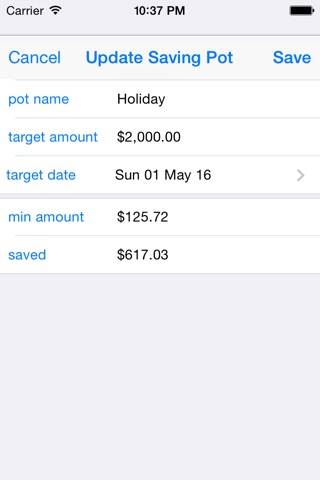 My Savings screenshot 3