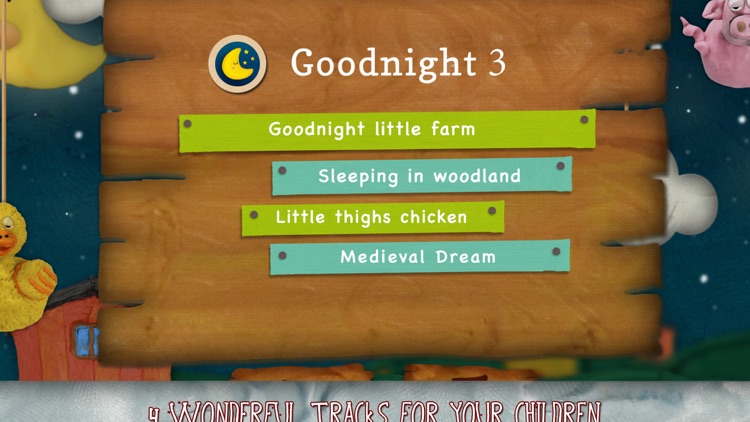 Goodnight 3 - Lullabies & Free Music for Children (Clay Farm edition)