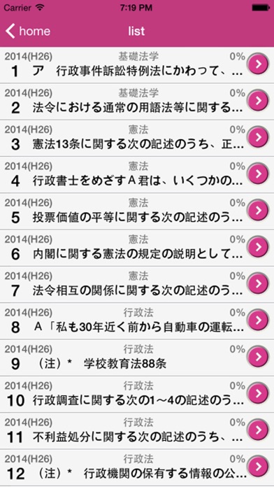 行政書士試験 medixtouch Proのおすすめ画像3