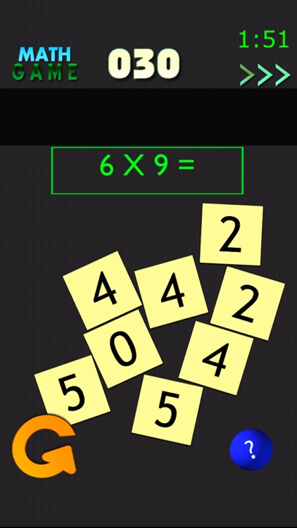 The Math Game - Multiplication Facts