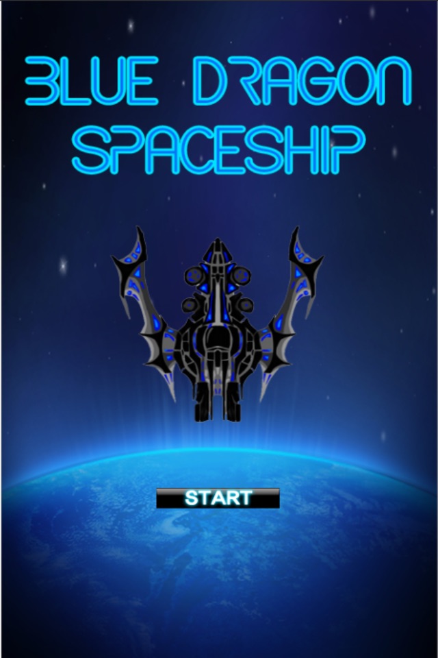 Blue Dragon Spaceship Alein Galaxy War screenshot 4