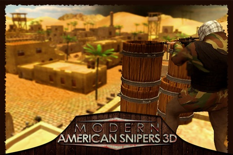 Modern American Snipers 3D -  Real Assassin Sniper screenshot 2