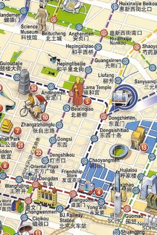北京离线地图 地铁旅游指南 screenshot 4