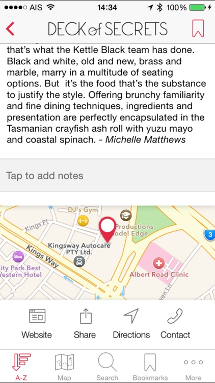 Melbourne Dining Secrets - A Melbourne city dining guide screenshot-4