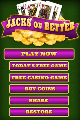 `` A Jacks Or Better Video Poker screenshot 4