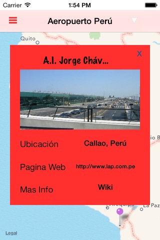Aeropuerto Perú screenshot 3