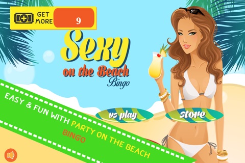 A Party on the Beach with Sexy Girl - BINGO PRO screenshot 3