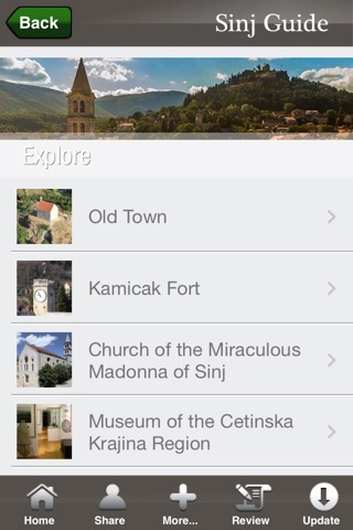 Sinj - Travel guide screenshot 2