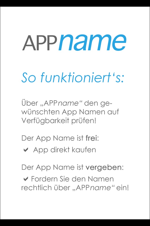 Appname screenshot 3