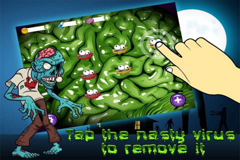 Zombie Virus Blast - Dead Brain Attack Puzzle Mania screenshot 2
