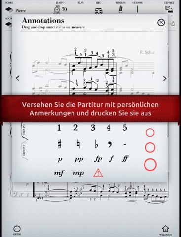 Play Schumann – Scène d’enfants n°7 « Rêverie » (partition interactive pour piano) screenshot 4