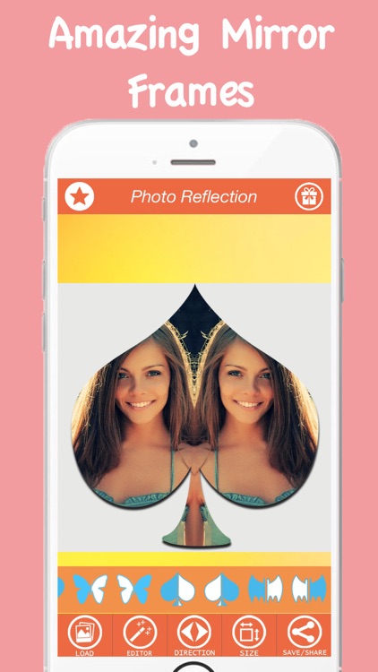Mirror Reflection Plus Free - Spark Reflect Effects In Camera Photo
