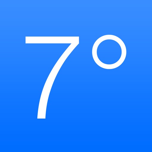 Weather 7° icon