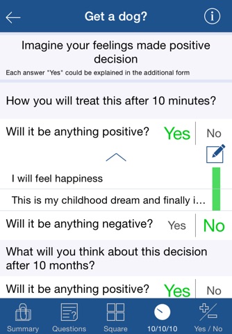 Decision Helper —  To do or not to do? screenshot 3