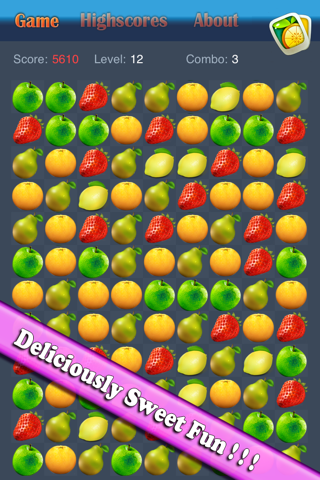 Fruit Crush Paradise and smash hit fruit heroes paradise Free screenshot 3